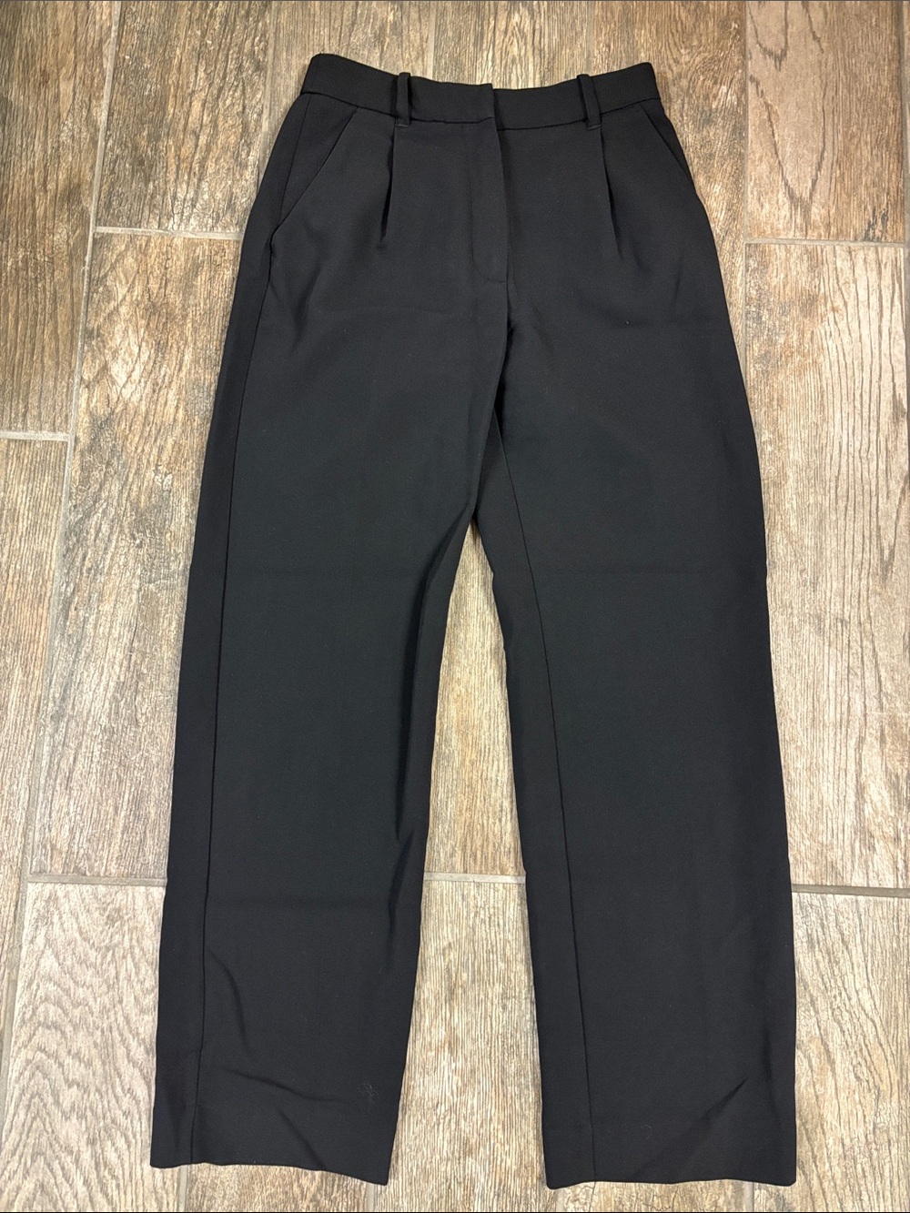 Tailored relaxed straight pants - Abercrombie & Fitch